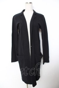 BPN FOR MEN / ロングスウェットジャケット  黒 Y-25-11-26-149-GO-JA-SZ-ZY