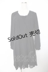 axes femme / カシュクールワンピース  黒 Y-25-11-26-155-AX-OP-SZ-ZY