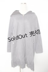 axes femme / フード付コーディガン  ラベンダー Y-25-11-26-157-AX-TO-SZ-ZY