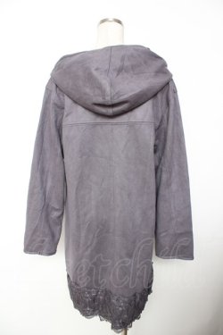 画像2: axes femme / フード付コーディガン  ラベンダー Y-25-11-26-157-AX-TO-SZ-ZY