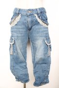axes femme / カーゴ風デニムパンツ L ウォッシュ Y-25-11-26-161-AX-PA-SZ-ZY