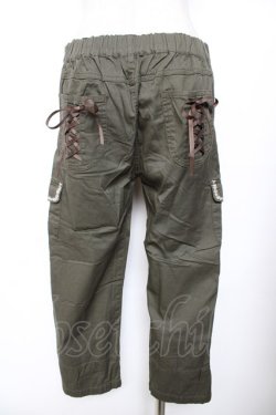 画像2: axes femme / カーゴ風パンツ L カーキ Y-25-11-26-162-AX-PA-SZ-ZY