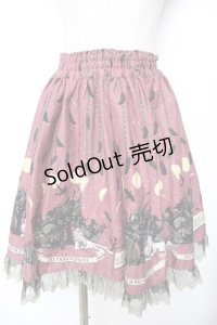 metamorphose /  Dark night guardianミニスカート  ボルドー Y-25-11-26-164-ME-SK-SZ-ZY