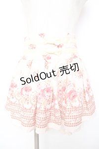 LIZ LISA / ギンガム×花柄プリントパンツ 0 ピンク Y-25-11-26-167-LO-PA-SZ-ZY
