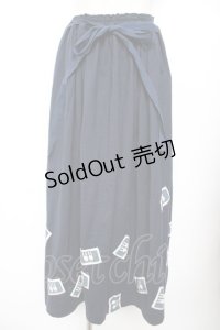 PINK HOUSE / ワッペンスカート  紺 Y-25-11-26-169-LO-SK-SZ-ZY