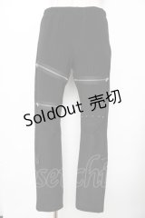 SEX POT ReVeNGe / ZIPギミックストレッチパンツ M 黒 Y-25-11-26-175-SP-PA-SZ-ZY