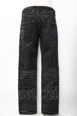 画像2: SEX POT ReVeNGe / ダメージパンツ M 黒 Y-25-11-26-178-SP-PA-SZ-ZY