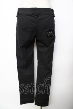 画像2: SEX POT ReVeNGe / SEXCOLOR STITCH SKINNY PANTS M 黒 Y-25-11-26-182-SP-PA-SZ-ZY