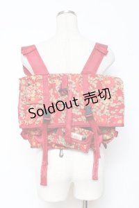 PINK HOUSE / 花柄リュック  赤 Y-25-11-26-019-LO-BG-SZ-ZY