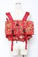 画像1: PINK HOUSE / 花柄リュック  赤 Y-25-11-26-019-LO-BG-SZ-ZY (1)