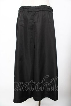 画像2: ALGONQUINS / 裾ZIPワイドパンツ F 黒 Y-25-11-26-186-AL-PA-SZ-ZY