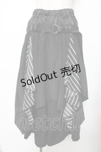 ALGONQUINS / レイヤード風パンツ F 黒 Y-25-11-26-188-AL-PA-SZ-ZY