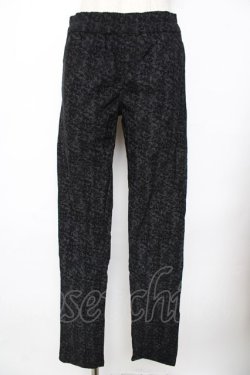 画像1: ALGONQUINS / タイダイスキニーパンツ 2 黒 Y-25-11-26-191-AL-PA-SZ-ZY