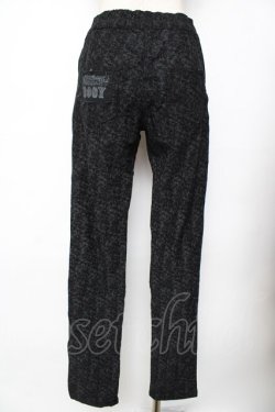 画像2: ALGONQUINS / タイダイスキニーパンツ 2 黒 Y-25-11-26-191-AL-PA-SZ-ZY