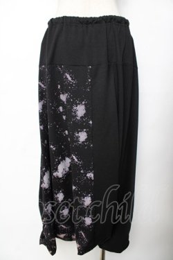 画像2: ALGONQUINS / しぶきツートンサルエルパンツ F 黒 Y-25-11-26-192-AL-PA-SZ-ZY