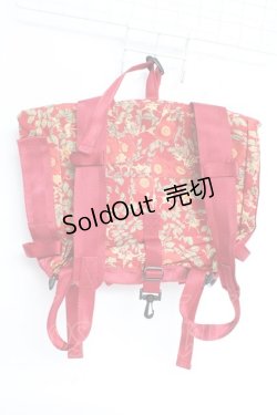 画像3: PINK HOUSE / 花柄リュック  赤 Y-25-11-26-019-LO-BG-SZ-ZY
