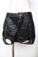 画像1: DARK IN LOVE / レザーショートパンツ  黒 Y-25-11-26-194-PU-PA-SZ-ZY (1)