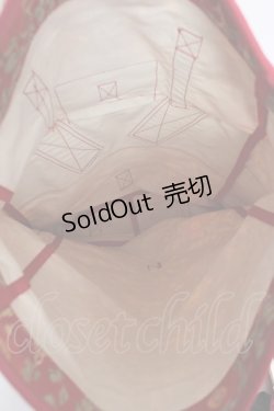 画像4: PINK HOUSE / 花柄リュック  赤 Y-25-11-26-019-LO-BG-SZ-ZY