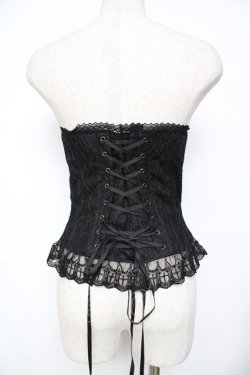 画像2: Moi-meme-Moitie / オーバーチュールコルセット 2 ブラック Y-25-11-26-199-MO-TO-SZ-ZY