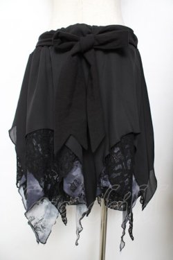 画像2: h.NAOTO / ナイトメアー・ビフォア・クリスマス スカート  黒 Y-25-11-26-200-HN-SK-SZ-ZY