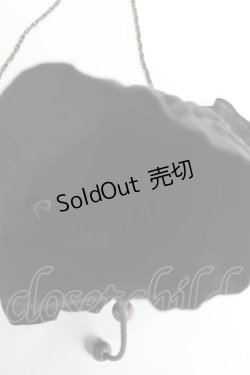 画像3: ATELIER BOZ / 巾着バック  黒 Y-25-11-26-020-EL-BG-SZ-ZY