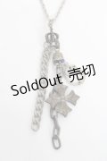 SEX POT ReVeNGe / 手錠×クロスネックレス  シルバー Y-25-11-26-003-SP-AC-SZ-ZY
