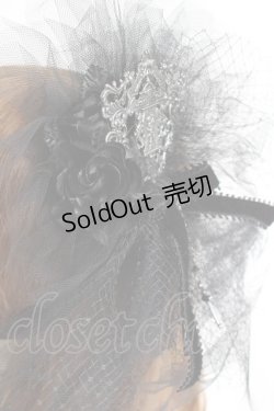 画像5: Moi-meme-Moitie / メタルエンブレムヘッドドレス  ブラック Y-25-11-26-025-MO-AC-SZ-ZY