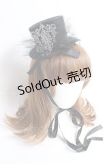 Moi-meme-Moitie / メタルエンブレムミニハット  ブラック Y-25-11-26-026-MO-AC-SZ-ZY