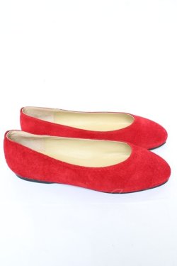 画像4: WONDERFUL WORLD / スウェード調パンプス M 赤 Y-25-11-30-043-LO-SH-SZ-ZY