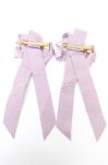 画像2: Hoshibako Works / プレゼントリボンクリップ  ラベンダー Y-25-11-30-006-LO-AC-SZ-ZT644-F001 (2)
