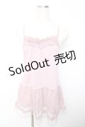 axes femme / レース重ねキャミ M アワピンク Y-25-11-30-049-AX-TO-SZ-ZY