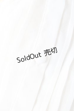 画像3: axes femme Kawaii / レースボータイフリルブラウス M 生成り Y-25-11-30-052-AX-BL-SZ-ZS