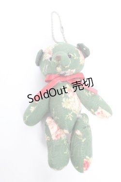 画像1: PINK HOUSE / くまチャーム  グリーン Y-25-11-30-008-LO-ZA-SZ-ZY
