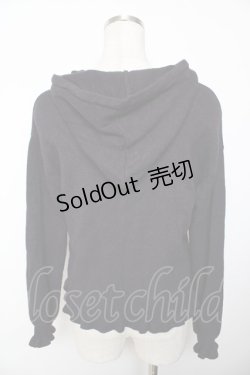 画像2: axes femme / フーディーニットプル  紺 Y-25-11-30-073-AX-TO-SZ-ZI