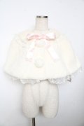 Mhite bird lolita / うさ耳ファーケープ  オフ Y-25-11-30-087-LO-CO-SZ-ZY