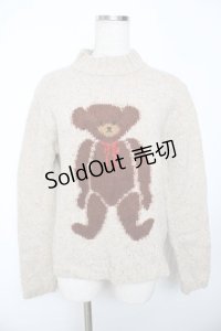 ATSUKI A.O. ONISHI / テディハイネックニット F ベージュ Y-25-11-30-090-LO-TO-SZ-ZY