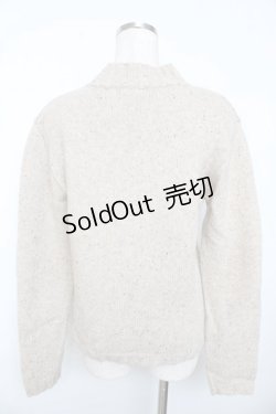 画像2: ATSUKI A.O. ONISHI / テディハイネックニット F ベージュ Y-25-11-30-090-LO-TO-SZ-ZY