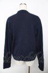 画像2: powder / スタンドカラーZIPニットパーカー F 紺 Y-25-11-30-100-LO-TO-SZ-ZT616 (2)