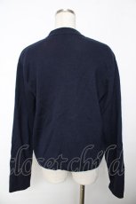 画像2: powder / スタンドカラーZIPニットパーカー F 紺 Y-25-11-30-100-LO-TO-SZ-ZT616 (2)