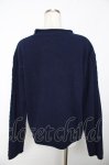 画像2: powder / ウールニット F 紺 Y-25-11-30-101-LO-TO-SZ-ZT611 (2)