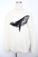 画像1: powder / クジラ刺繍ハイネックセーター F アイボリー Y-25-11-30-106-LO-TO-SZ-ZY (1)