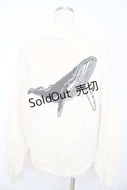 画像2: powder / クジラ刺繍ハイネックセーター F アイボリー Y-25-11-30-106-LO-TO-SZ-ZY