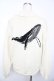 画像2: powder / クジラ刺繍ハイネックセーター F アイボリー Y-25-11-30-106-LO-TO-SZ-ZY (2)