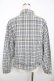 画像2: powder / チェック柄ジャケット F 黒ベース Y-25-11-30-108-LO-JA-SZ-ZY (2)