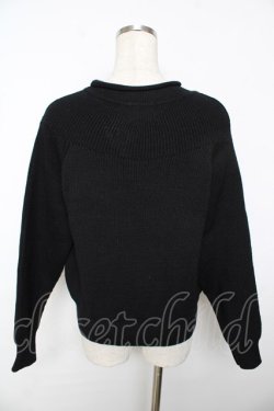 画像2: powder / ハイネックセーター F 黒 Y-25-11-30-111-LO-TO-SZ-ZY