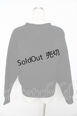 画像2: powder / ハイネックセーター F 黒 Y-25-11-30-111-LO-TO-SZ-ZY