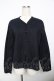 画像1: powder / Vネックカーディガン F 紺 Y-25-11-30-113-LO-TO-SZ-ZY (1)