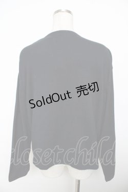 画像2: powder / Vネックカーディガン F 紺 Y-25-11-30-113-LO-TO-SZ-ZY