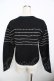 画像2: powder / ステッチウールカーディガン F 黒 Y-25-11-30-114-LO-TO-SZ-ZY (2)