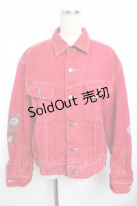 PINK HOUSE / サンタワッペンジャケット F 赤 Y-25-11-30-119-LO-JA-SZ-ZY